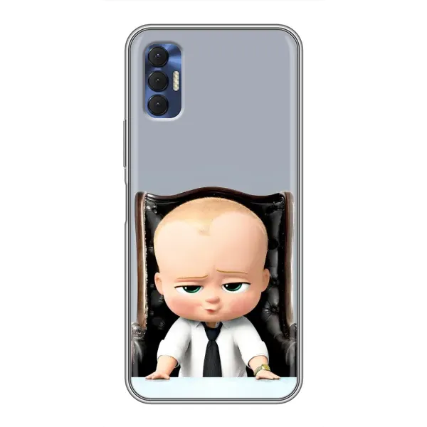 Чехол с рисунком «BOSS» для TECNO Spark 8P