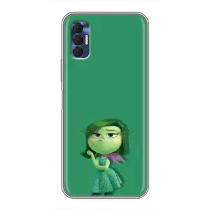 Чехол Головоломка для TECNO Spark 8P - (AlphaPrint) (Брезгливость)