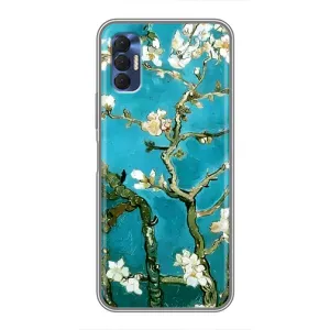 Чехол с принтом САКУРЫ на TECNO Spark 8P (Цветение Сакуры)