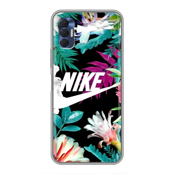 Чехол с рисунком «Цветочный Nike» для TECNO Spark 8P Чехол с рисунком «Цветочный Nike» для TECNO Spark 8P