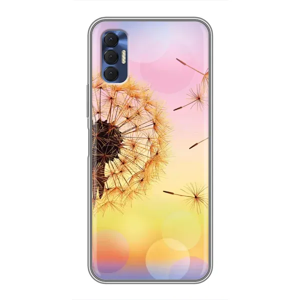 Чехол с рисунком «Цветок-одуванчик» для TECNO Spark 8P Чехол с рисунком «Цветок-одуванчик» для TECNO Spark 8P
