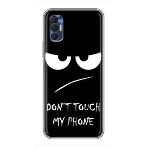 Чохол з прикольним текстом на TECNO Spark 8P (Dont)