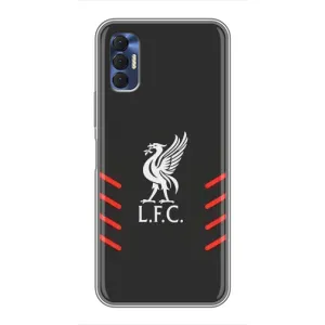 Силиконовые Чехлы принт Футбол на TECNO Spark 8P (Эмблема Liverpool)