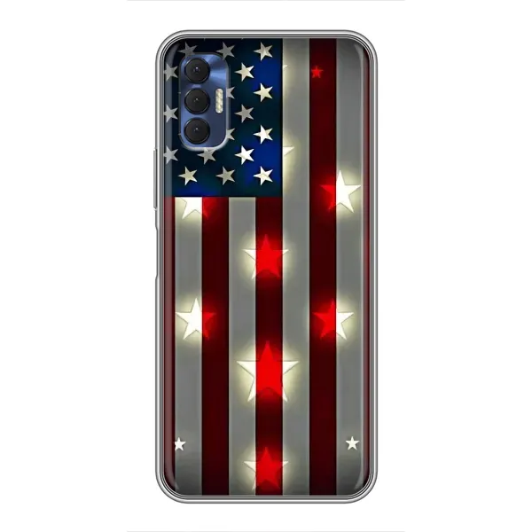 Чехол с рисунком «Флаг США 2» для TECNO Spark 8P Чехол с рисунком «Флаг США 2» для TECNO Spark 8P