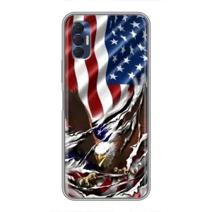 Чохол Прапор USA для TECNO Spark 8P (Прапор USA)