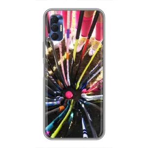 Чохли з прінтом Спортивна тематика для TECNO Spark 8P (Флорбол)