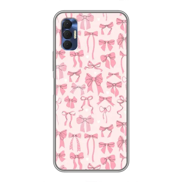 Чехол с рисунком «Фон бантики» для TECNO Spark 8P Чехол с рисунком «Фон бантики» для TECNO Spark 8P