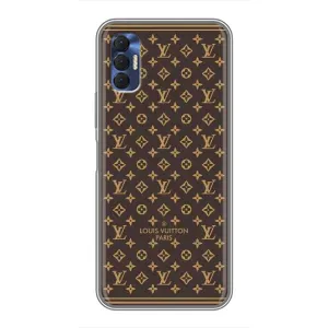 Силиконовый чехол для TECNO Spark 8P (ФОН Louis Vuitton Paris)