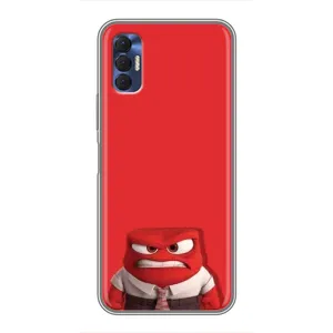 Чехол Головоломка для TECNO Spark 8P - (AlphaPrint) (Гнев)