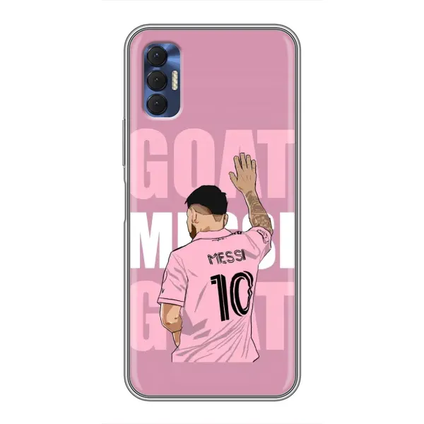 Чехол с рисунком «GOAT MESSI» для TECNO Spark 8P Чехол с рисунком «GOAT MESSI» для TECNO Spark 8P