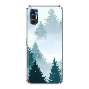 Летний Чехол на TECNO Spark 8P (Горный лес)