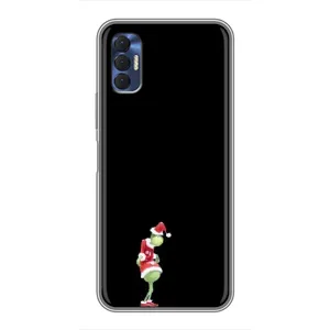 Чехол с рисунком «Гринч на чорном» для TECNO Spark 8P