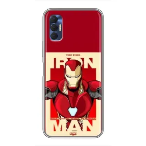 Чехол Супергерой Железный человек на TECNO Spark 8P (Iron man)