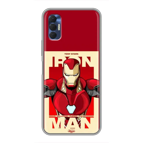 Чехол с рисунком «Iron man» для TECNO Spark 8P Чехол с рисунком «Iron man» для TECNO Spark 8P