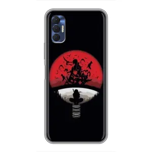 Чохли з принтом Ітачі Учіха на TECNO Spark 8P (Ітачі на чорному)