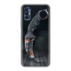 Чехол КИБЕРСПОРТ для TECNO Spark 8P (Кинжал КС ГО)
