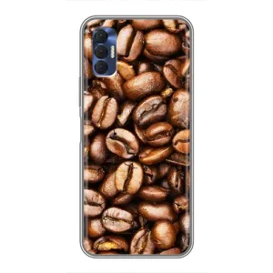 Чохол з зображенням смачної їжі для TECNO Spark 8P (Кава)