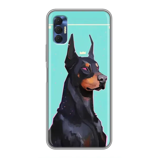 Чехол с рисунком «Король доберман» для TECNO Spark 8P Чехол с рисунком «Король доберман» для TECNO Spark 8P