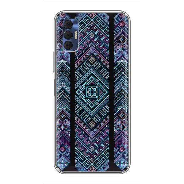 Чехол с рисунком «Крутой орнамент» для TECNO Spark 8P