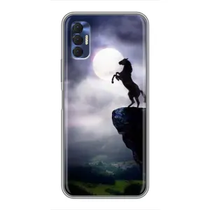 Чехлы с изображением разных животных для TECNO Spark 8P (Лошадь)