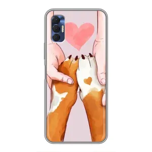 Чохол (ТПУ) Милі песики для TECNO Spark 8P