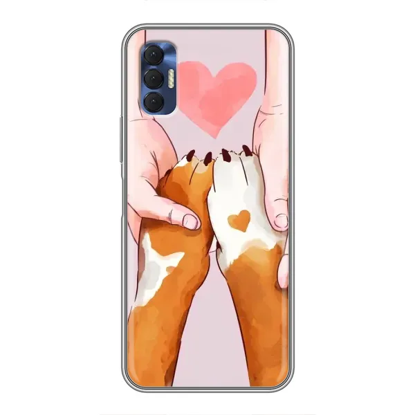 Чехол с рисунком «Любовь к собакам» для TECNO Spark 8P Чехол с рисунком «Любовь к собакам» для TECNO Spark 8P