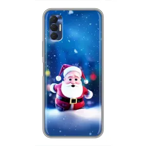 Чохли на Новий Рік TECNO Spark 8P (Маленький Дід Мороз)
