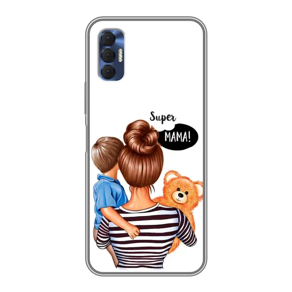 Чехол с рисунком «Мама и сын» для TECNO Spark 8P Чехол с рисунком «Мама и сын» для TECNO Spark 8P