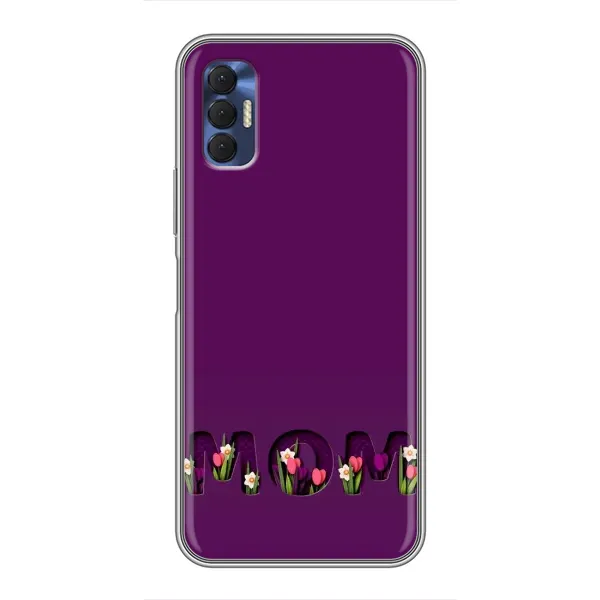 Чехол с рисунком «Мама с цветами» для TECNO Spark 8P Чехол с рисунком «Мама с цветами» для TECNO Spark 8P