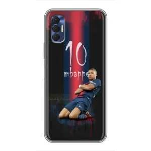 Чехол (TPU) с Футболистом на TECNO Spark 8P (MBAPPE 10)