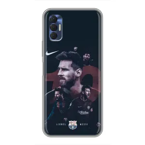 Чехлы Лео Месси Аргентина для TECNO Spark 8P (Месси 10)