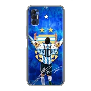 Чехлы Лео Месси Аргентина для TECNO Spark 8P (Месси Аргентина)