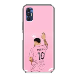 Чехлы Лео Месси в Майами на TECNO Spark 8P (Месси Маями)