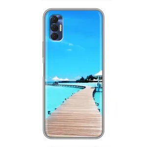 Летний Чехол на TECNO Spark 8P (Набережная)