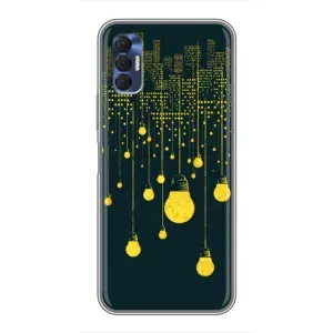 Силіконові Чохли Коханій людині для TECNO Spark 8P (Нічне місто)