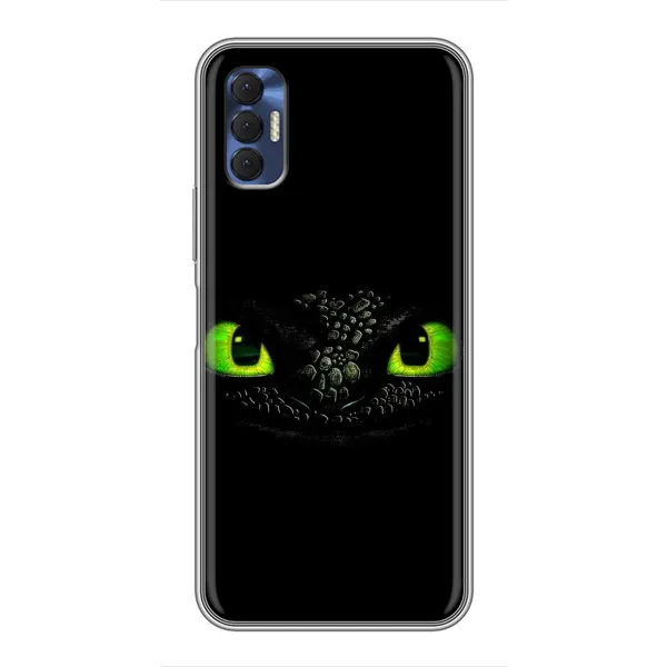 Чехол с рисунком «Глаза Беззубика» для TECNO Spark 8P Чехол с рисунком «Глаза Беззубика» для TECNO Spark 8P