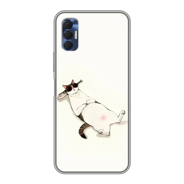 Чехол с рисунком «Отдых» для TECNO Spark 8P Чехол с рисунком «Отдых» для TECNO Spark 8P