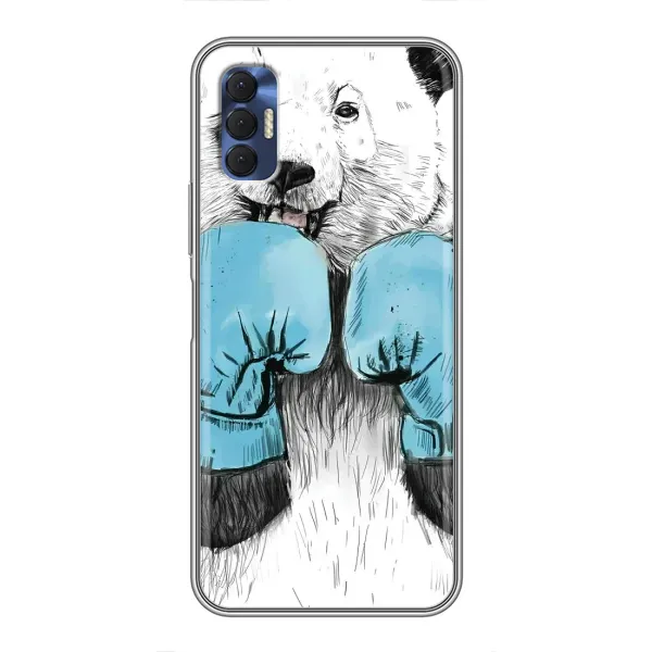 Чехол с рисунком «Панда боксер» для TECNO Spark 8P Чехол с рисунком «Панда боксер» для TECNO Spark 8P
