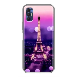 Чехол с Эйфелевой башней на TECNO Spark 8P (Париж башня)
