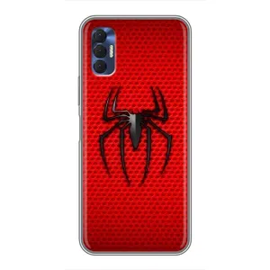 Чехол Супергерой Человека Паука на TECNO Spark 8P (Паук марвел)