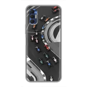 Чехол фильм Формула 1 для TECNO Spark 8P (Гонки ф1)