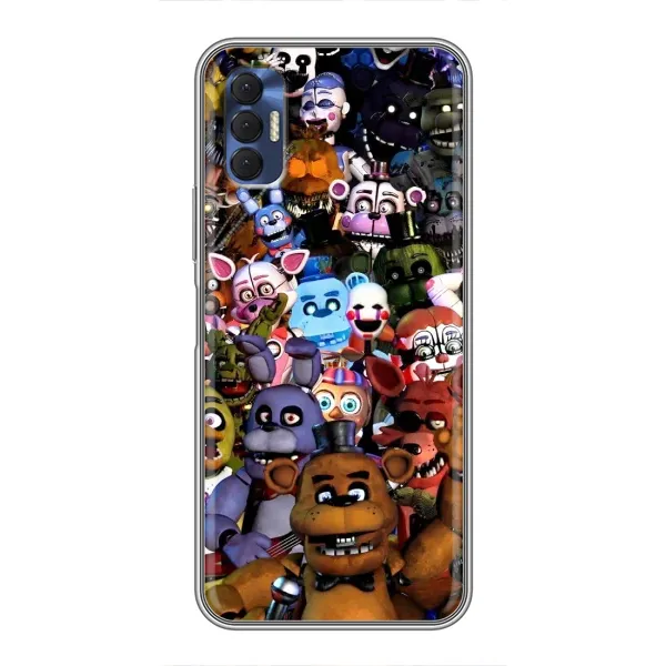 Чехол с рисунком «Персонажи Фредди» для TECNO Spark 8P Чехол с рисунком «Персонажи Фредди» для TECNO Spark 8P