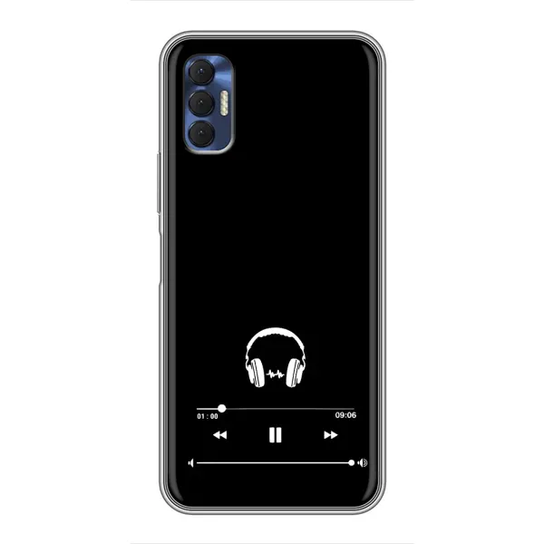 Чехол с рисунком «Плеер» для TECNO Spark 8P Чехол с рисунком «Плеер» для TECNO Spark 8P