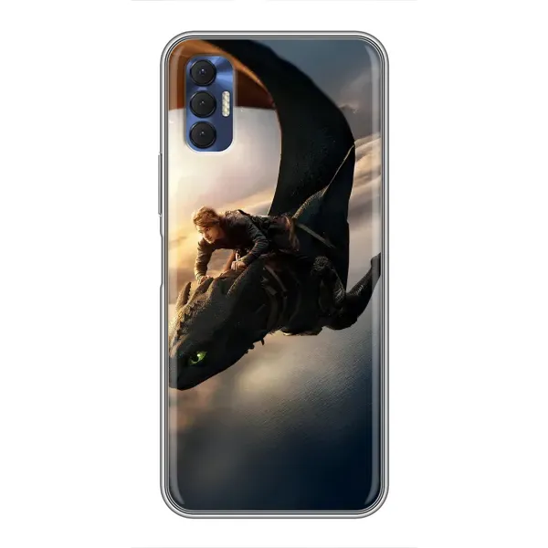 Чехол с рисунком «Полет Беззубика» для TECNO Spark 8P Чехол с рисунком «Полет Беззубика» для TECNO Spark 8P