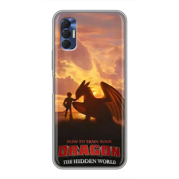 Чехол с рисунком «Постер Беззубика» для TECNO Spark 8P Чехол с рисунком «Постер Беззубика» для TECNO Spark 8P