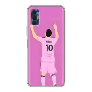 Чехлы Лео Месси в Майами на TECNO Spark 8P (Празднование Месси)