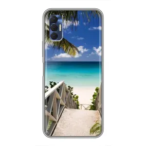 Летний Чехол на TECNO Spark 8P (Рай)