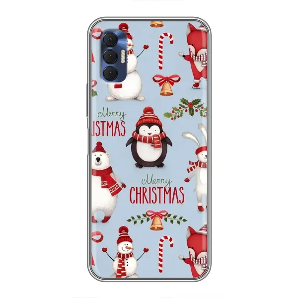 Чехол с рисунком «Рождественский» для TECNO Spark 8P Чехол с рисунком «Рождественский» для TECNO Spark 8P