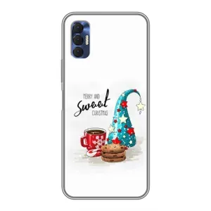 Чехол с рисунком «Рождество» для TECNO Spark 8P