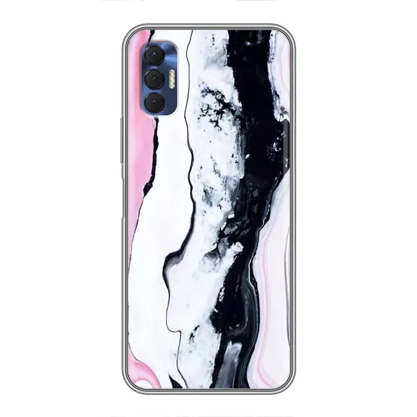 Чехол с рисунком «Розовый мрамор» для TECNO Spark 8P Чехол с рисунком «Розовый мрамор» для TECNO Spark 8P